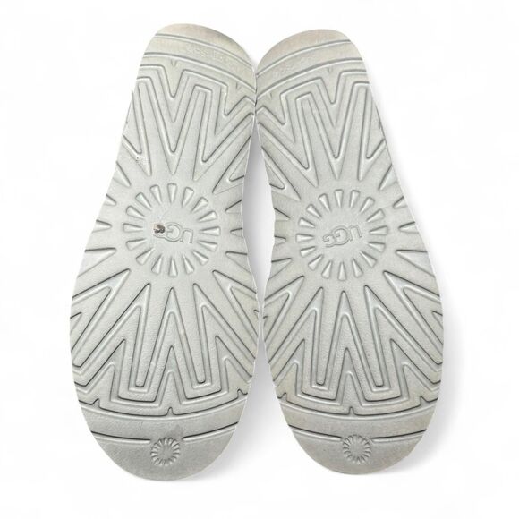 UGG Classic Ultra Mini Platform Booties Women’s 11 Gray Suede Sheepskin 1135092 - Picture 6 of 8